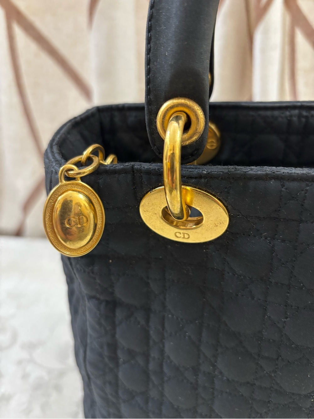 🆕Dior" Lady Dior" Quilted handbag👜 - Picture 4 of 10